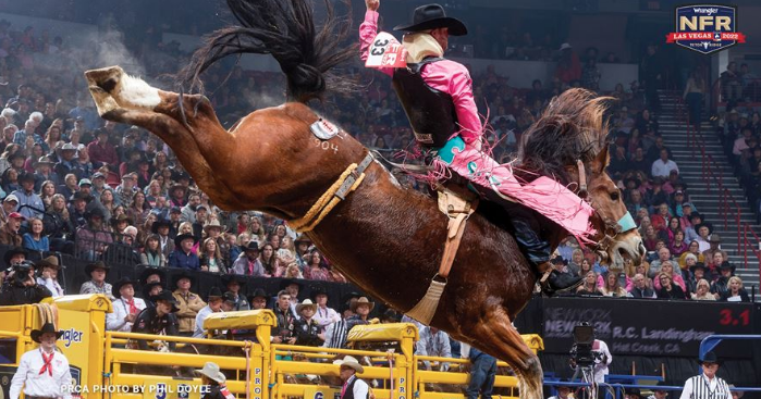 WNFR Round 5: Bareback rider R.C. Landingham's win has special meaning ...