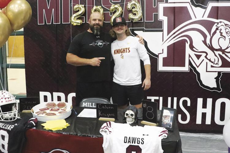 PHOTOS Millsap HS athletes signing day, Kelsey Ground and Mason Burns