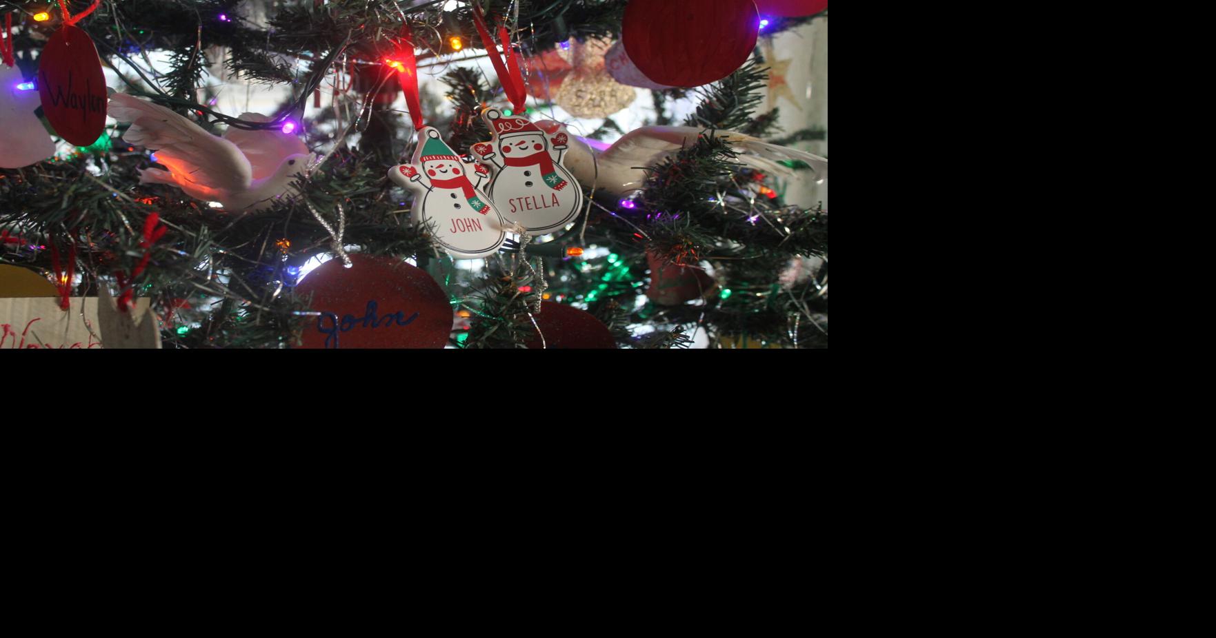 Hull Christmas tree is decorated with the names of 178 family members ...