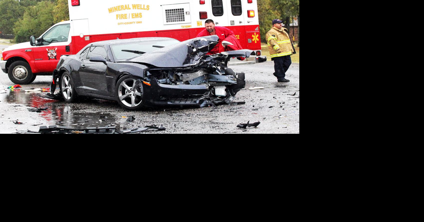 No major injuries after fourvehicle crash Mineralwells