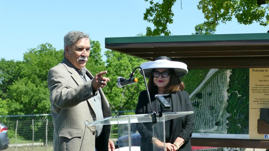 George Conley Historical marker unveiled in 1869 Parker County Dicey Cemetery | News ...