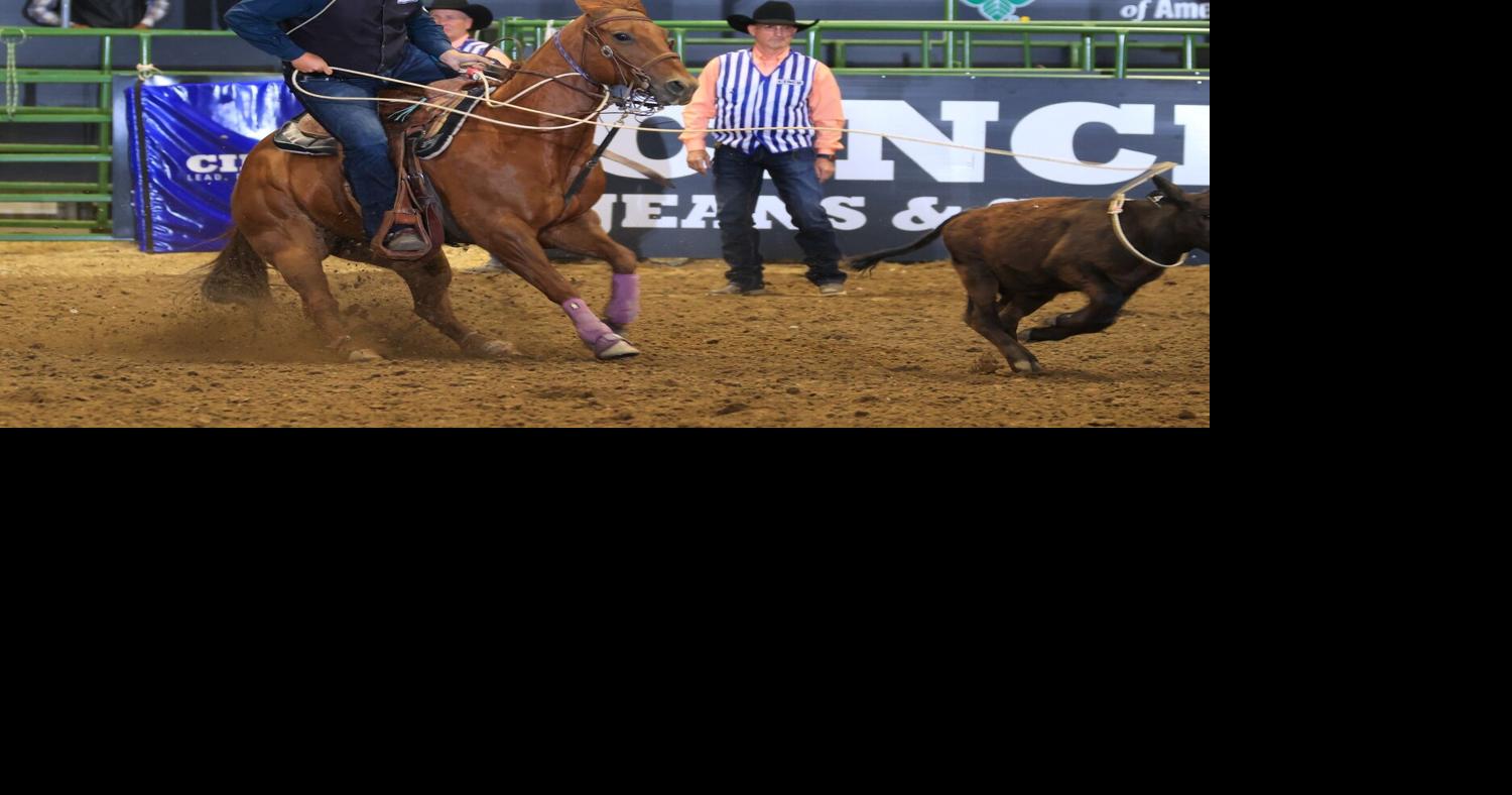 Action heating up at College National Finals Rodeo