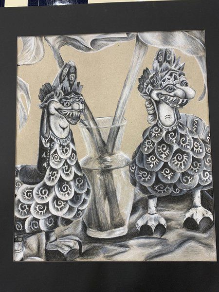 BHS artist to show work at state level