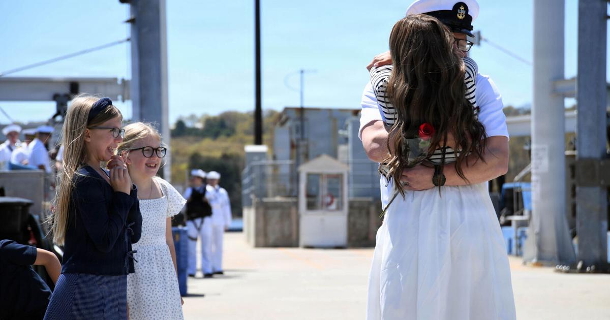 USS Texas returns from deployment