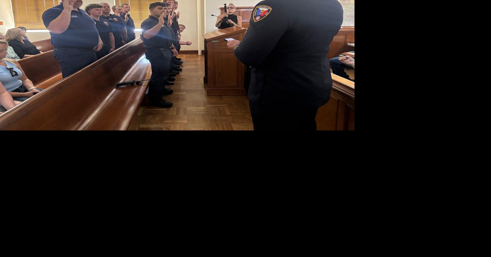 Palo Pinto commissioners OK fireworks for July 4 weekend, applaud new firefighters