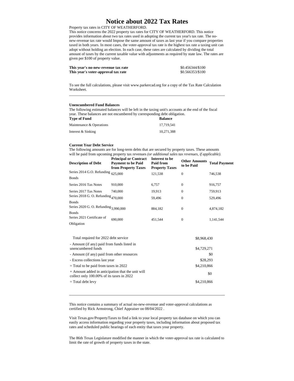 Weatherford city council adopts nonewrevenue rate News