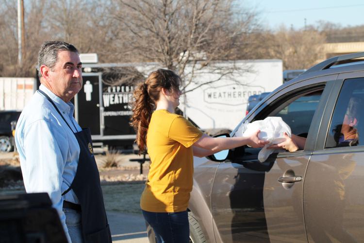 GALLERY Photos from the Weatherford Rotary drivethru Pancake Supper