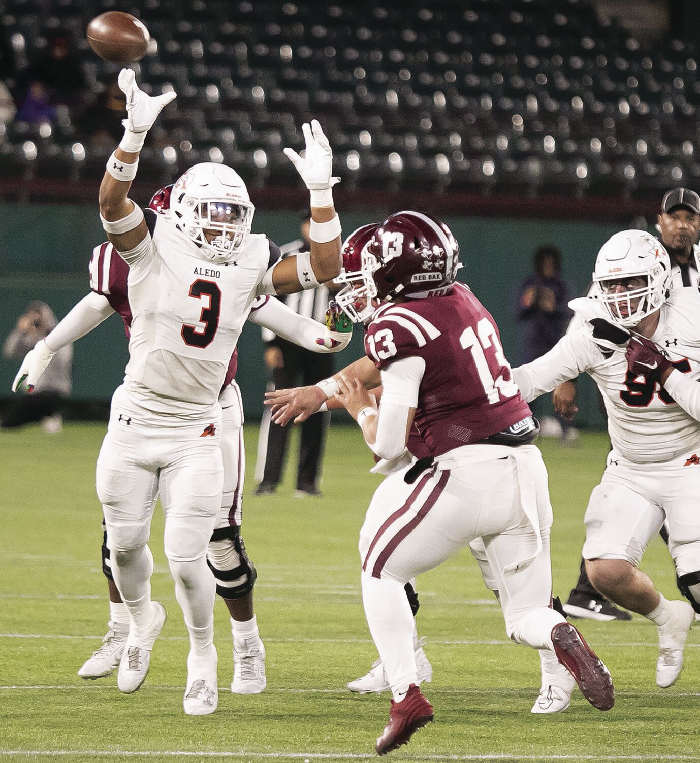 On The Sidelines With Aledo Senior Football Player Davhon Keys | Sports ...