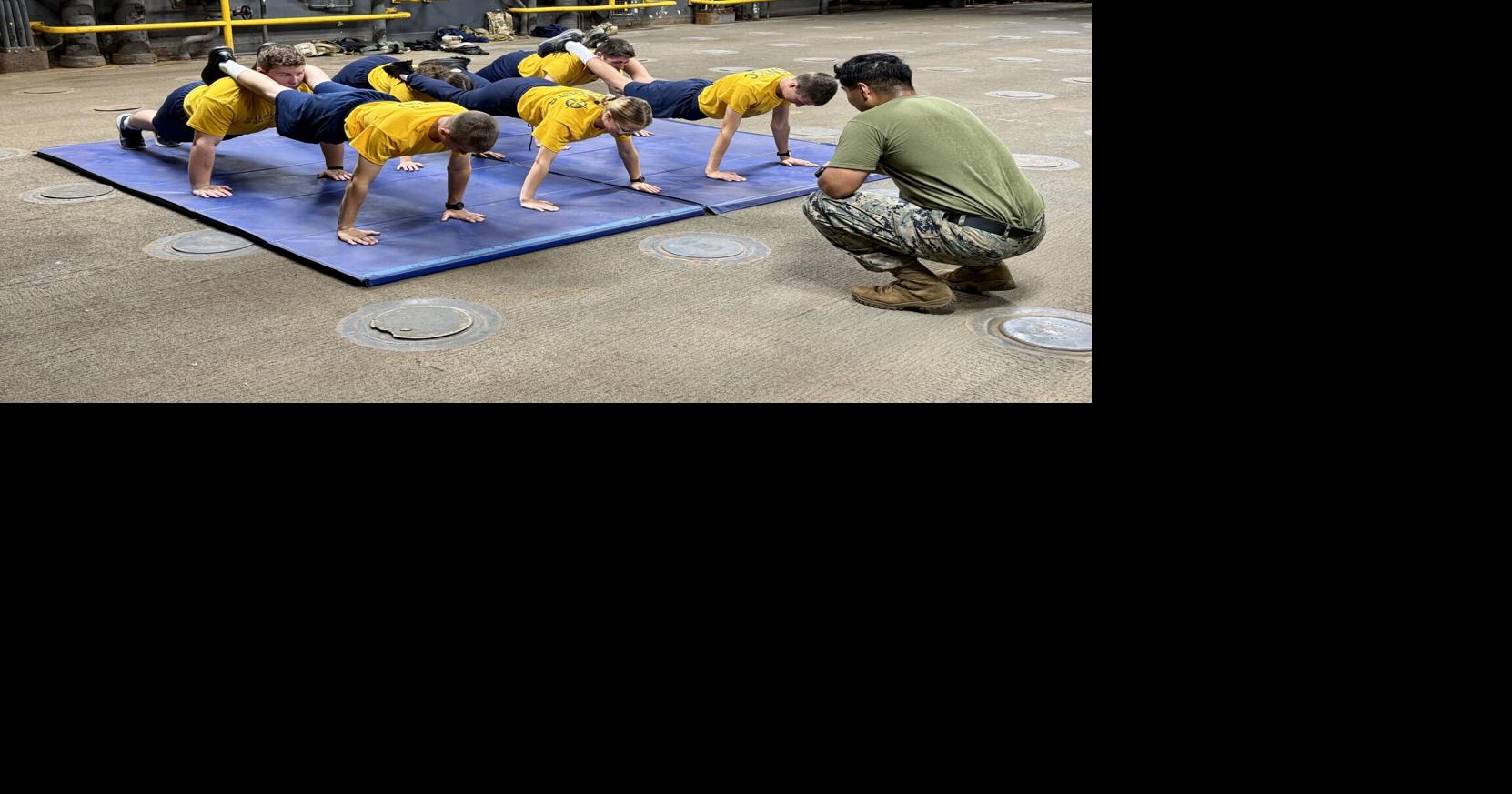 Setting sea: Red River Naval Cadets return from week aboard