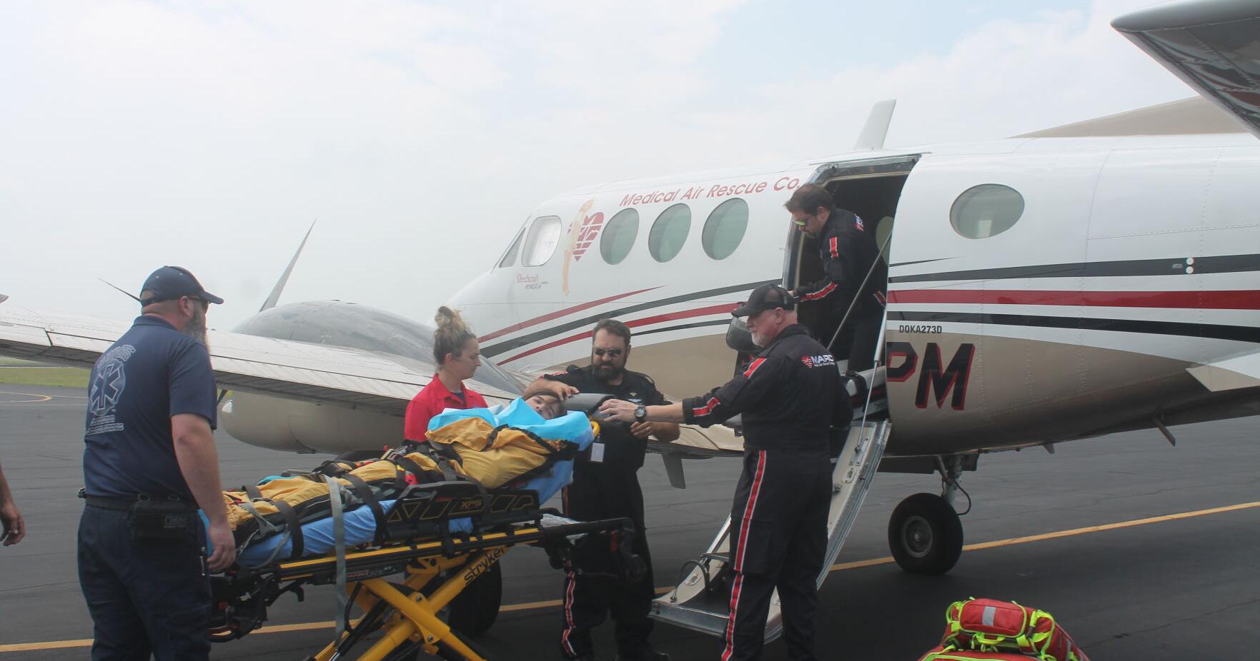Airplane ambulance flight caps active shooter drill for Palo Pinto General Hospital team - Vimarsana News