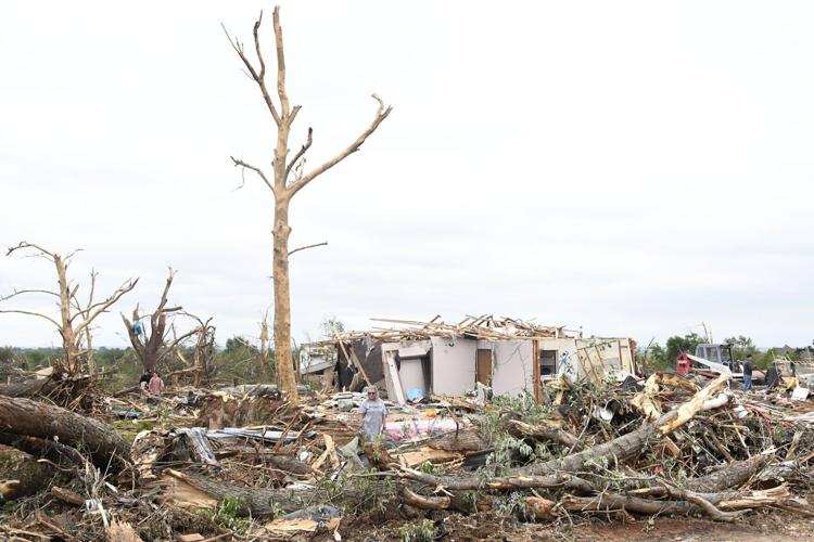 Cleanup efforts continue after Thursday's tornado in north-central ...