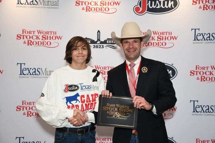 Calf scramble scholarships awarded to Weatherford, Aledo FFA students