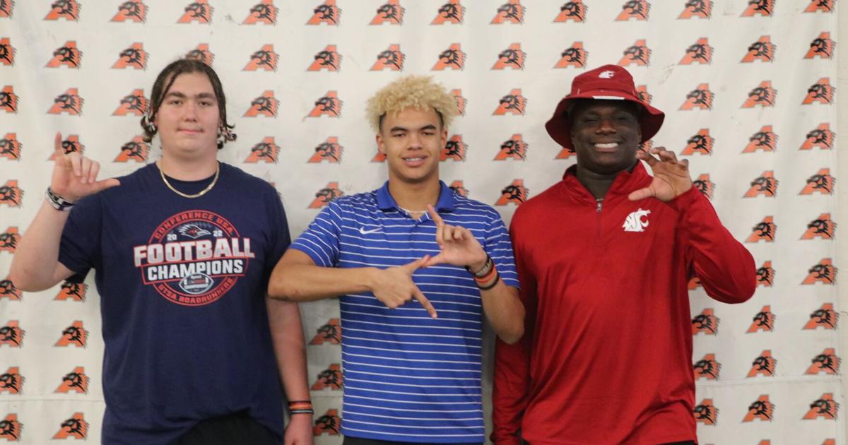 Three Aledo football players make decisions for their future | Sports |  