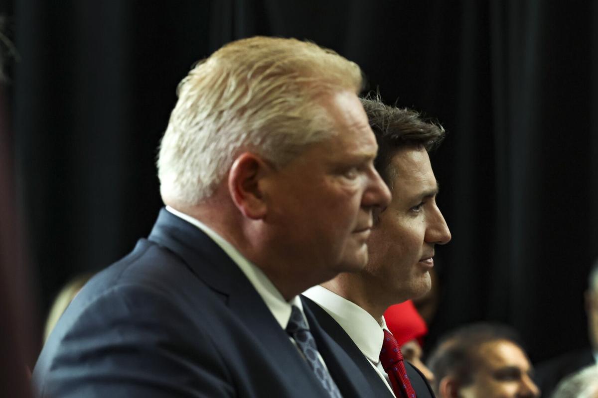 Trudeau and Ford unveil Honda's plan to build four new factories in Ontario