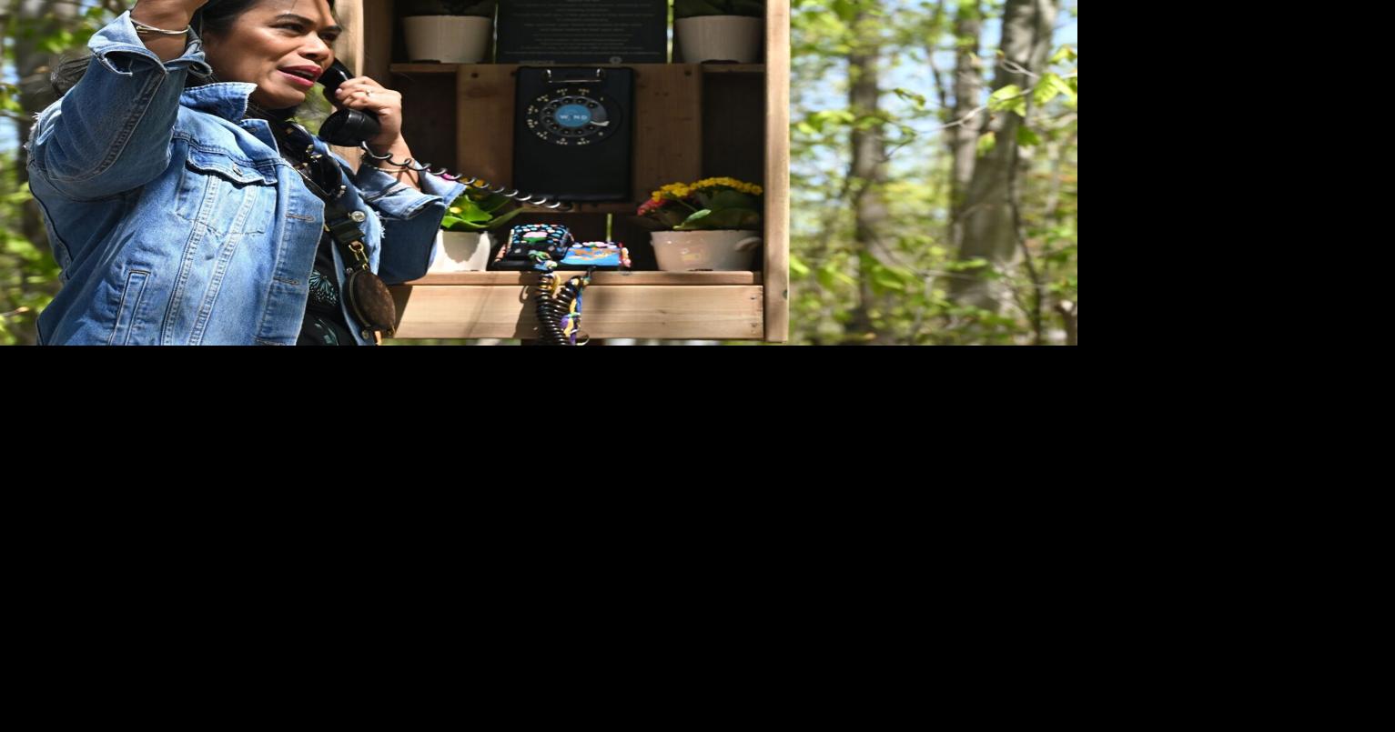 Silent conversations: Pelham wind phone allows goodbyes