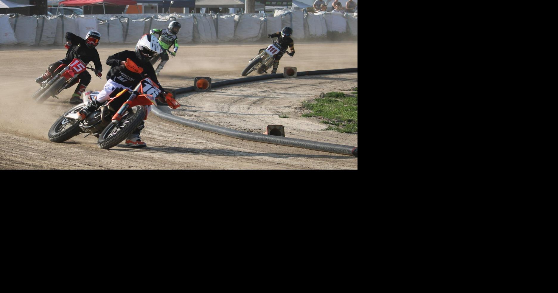 Motorcycle racing in all adult, youth classes opening night