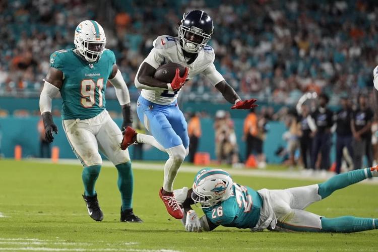 Calvin Ridley has his worst game yet with the Titans, going without a