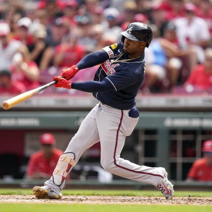 Harris ends power drought with 2 homers as Strider, Braves beat Angels 5-1