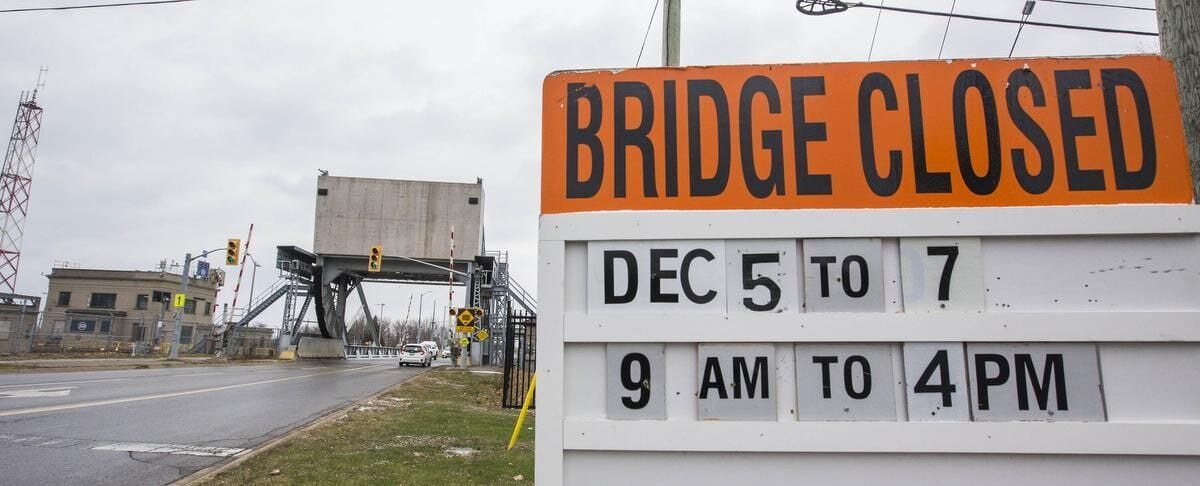 Lakeshore Road Bridge in St. Catharines closing for three days