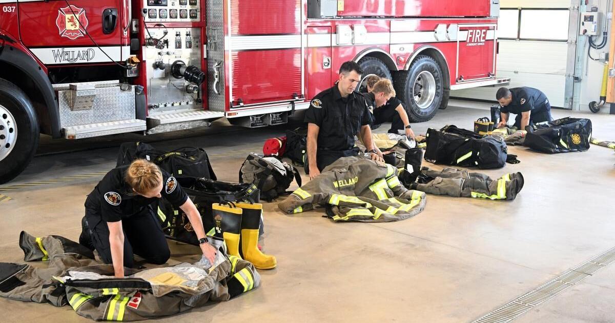Nine new firefighters bolster Welland fire department ranks