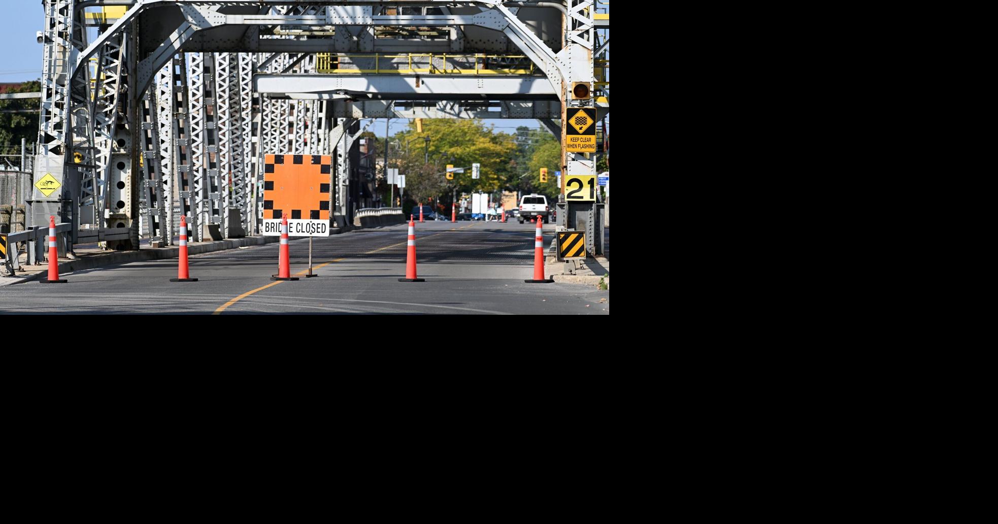 Temporary bridge closures this coming week