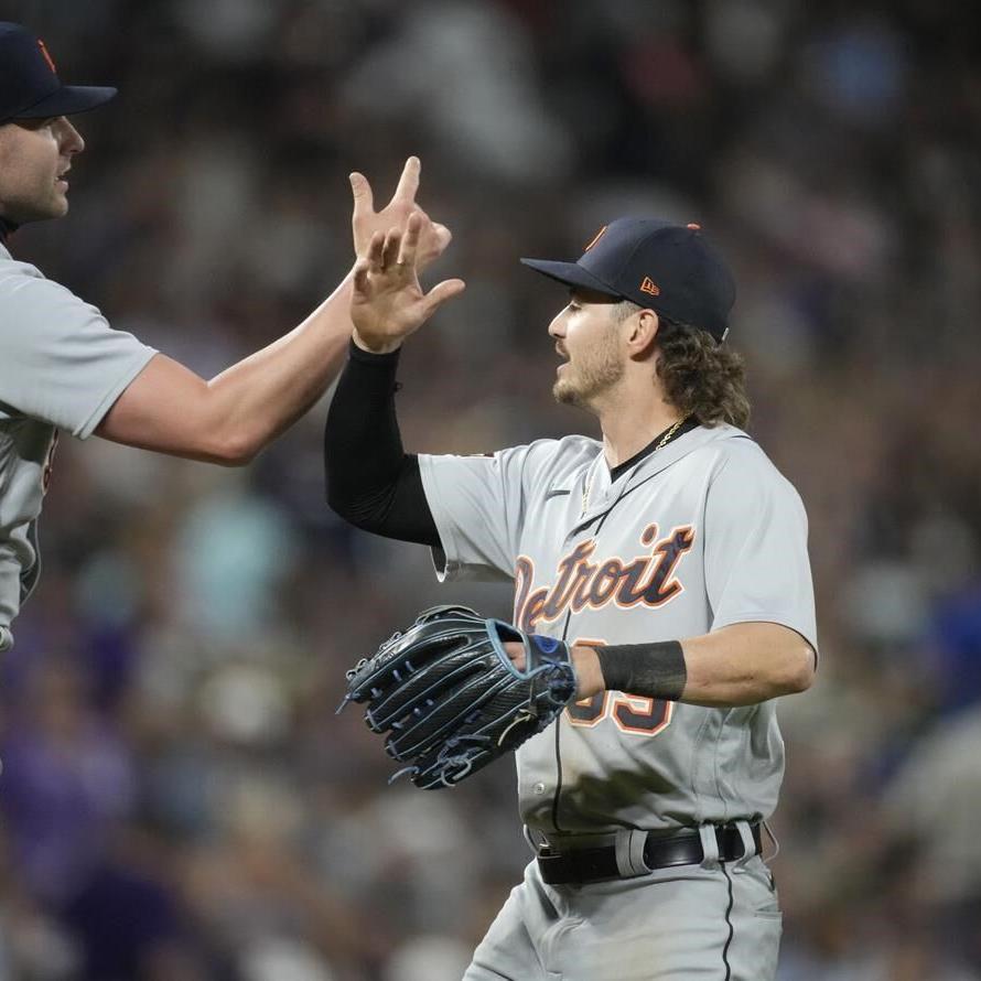 Rockies lose to Tigers in 10 innings on Zach McKinstry's three-run