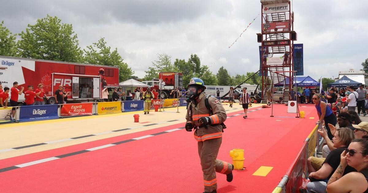 Firefit Liverpool Firefighters show their strength in FireFit Championships