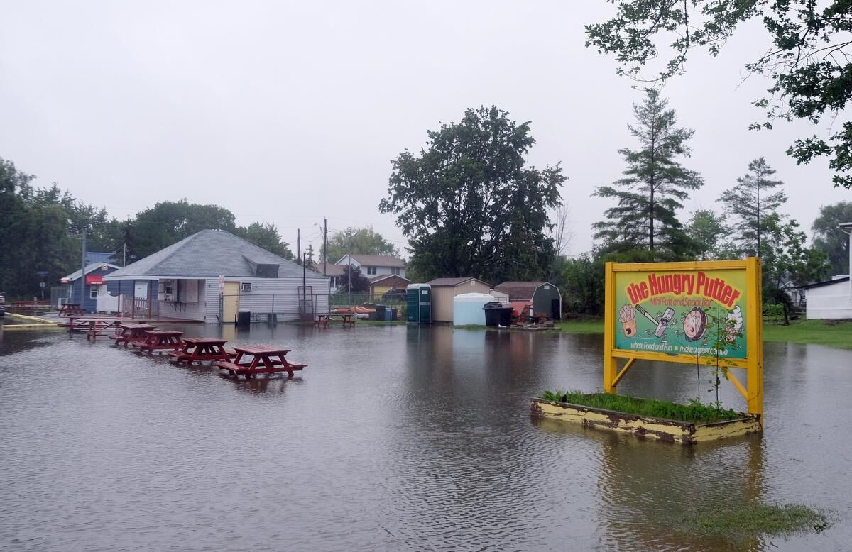 Up to 105 millimetres of rain falls on south Niagara In Dain City