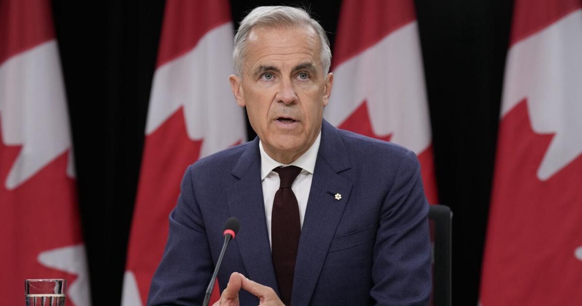 Mark Carney says he and Donald Trump had ‘long discussion’ about NATO, Iran war