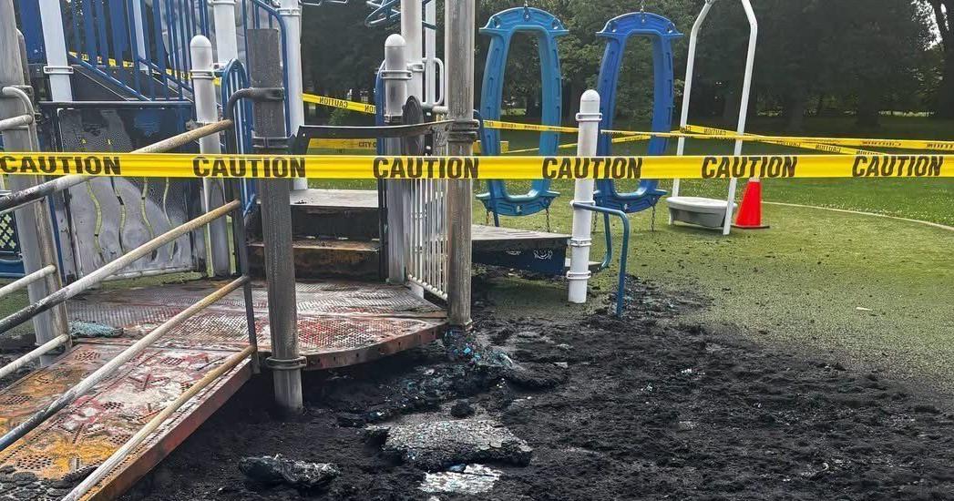 ‘A ‘few idiots want to do stuff like this’: $100K damage inflicted upon Niagara Falls playground