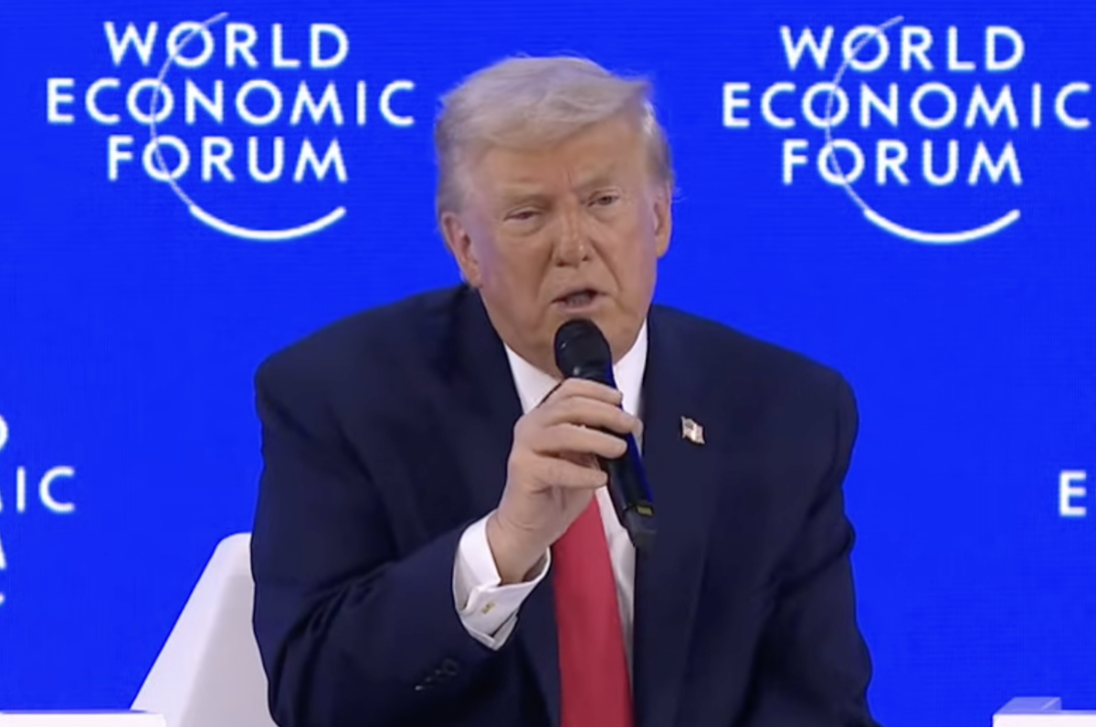 Trump responds to Mark Carney at World Economic Forum