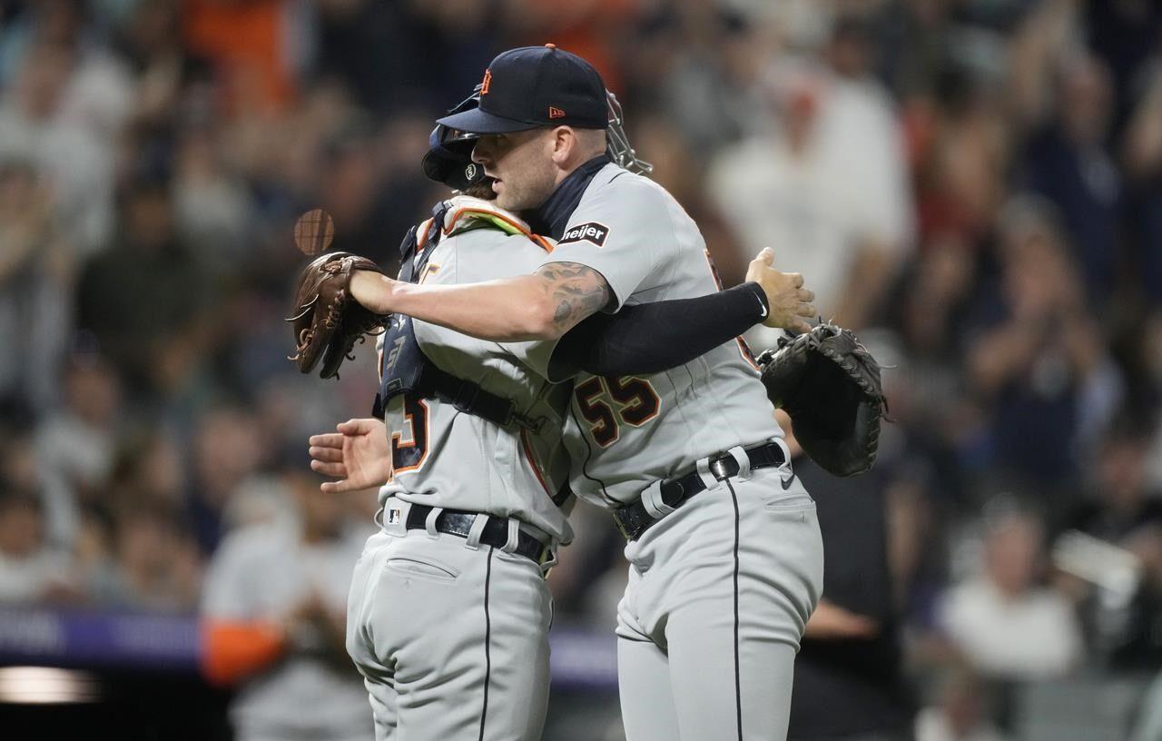 Tigers rookie Parker Meadows hits first career homer in ninth to beat  Astros 4-1