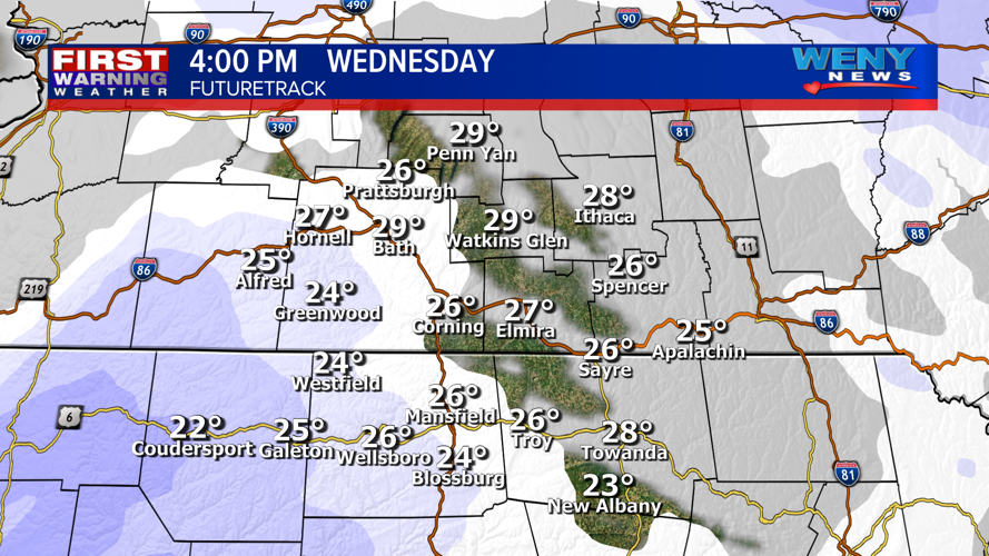 Light snow falls today amid seasonable conditions | Weather Extra ...