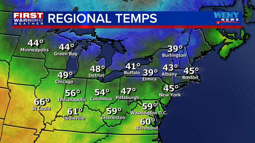 Overnight flurries lead into chilly start on Monday | Weather Extra ...