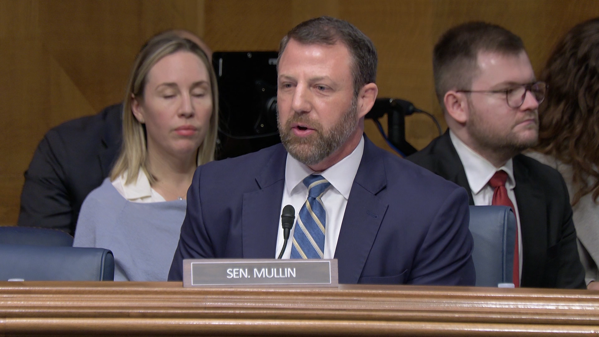 Mullin DHS Nomination Advances Out of Committee After Key Democratic ...