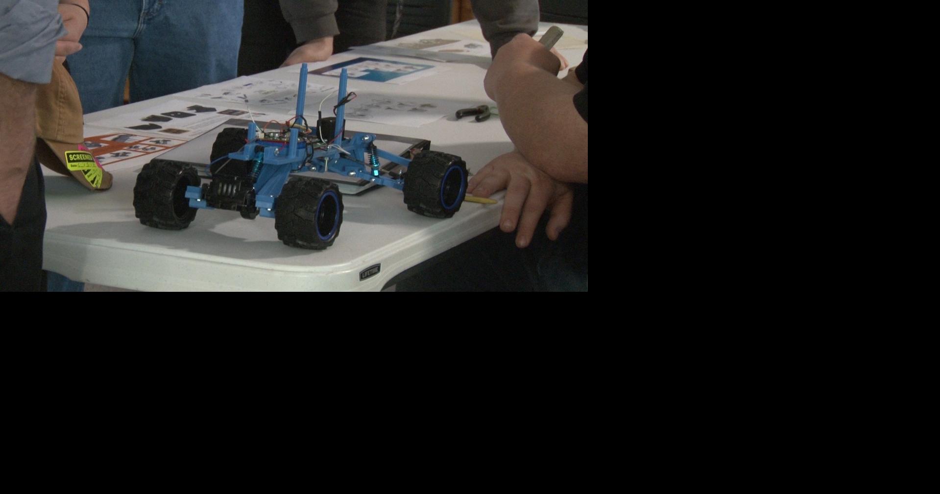 CCC engineering students create RC cars with 3D-printed materials ...
