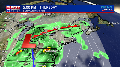 Showers with Gusty Winds Thursday | | weny.com