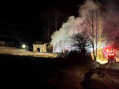 Crews battle overnight fire in Erin | | weny.com