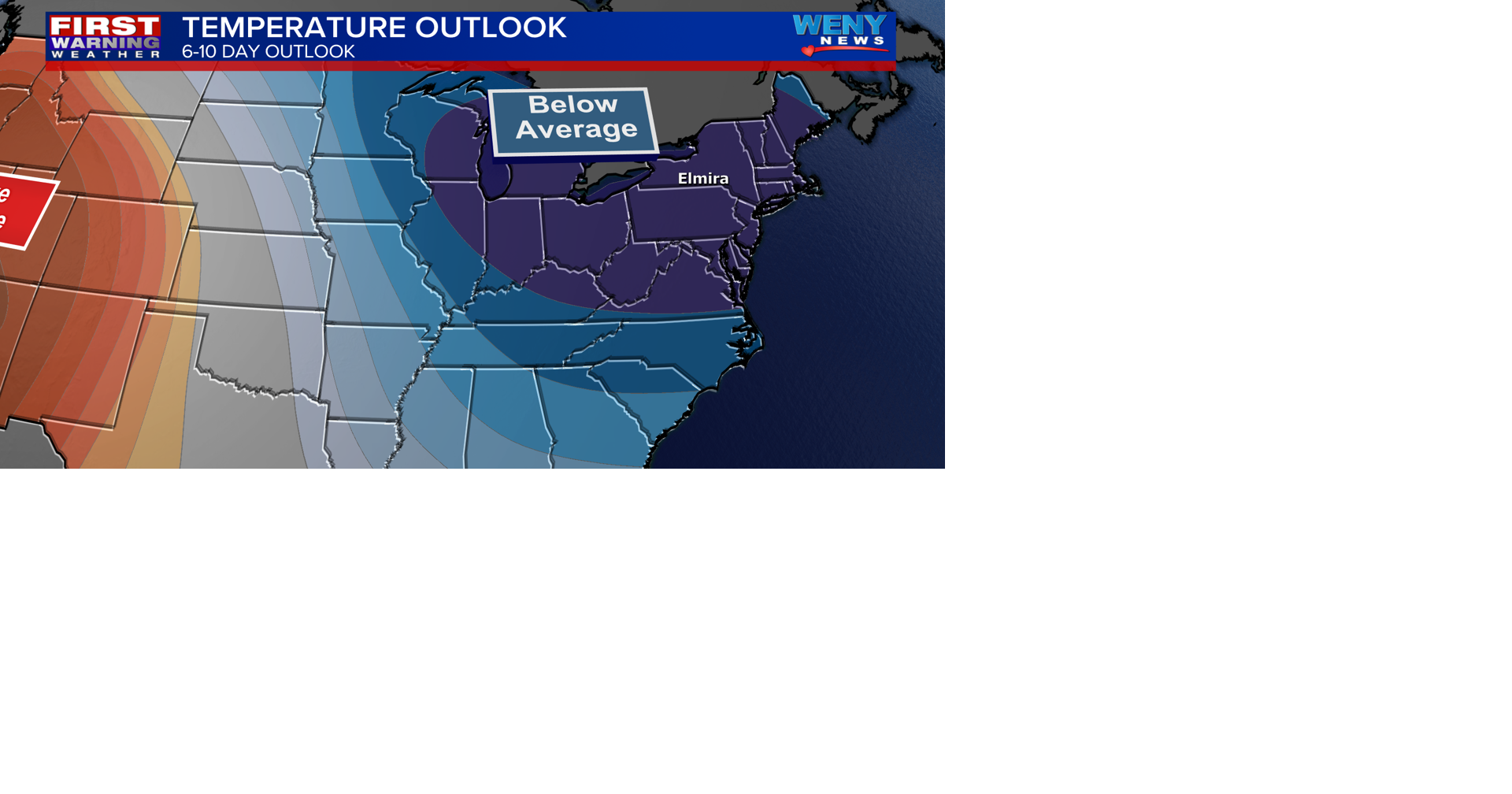 Cold conditions sticking around into late week after brief mid-week ...