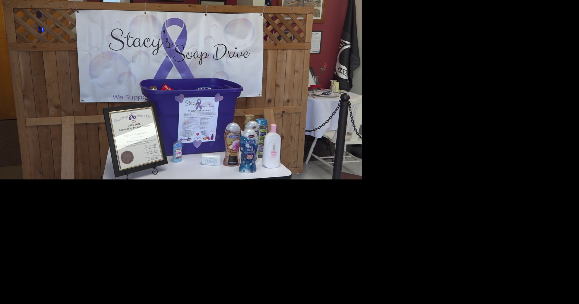 Deadline nears for the 10th annual Stacy’s Soap Drive