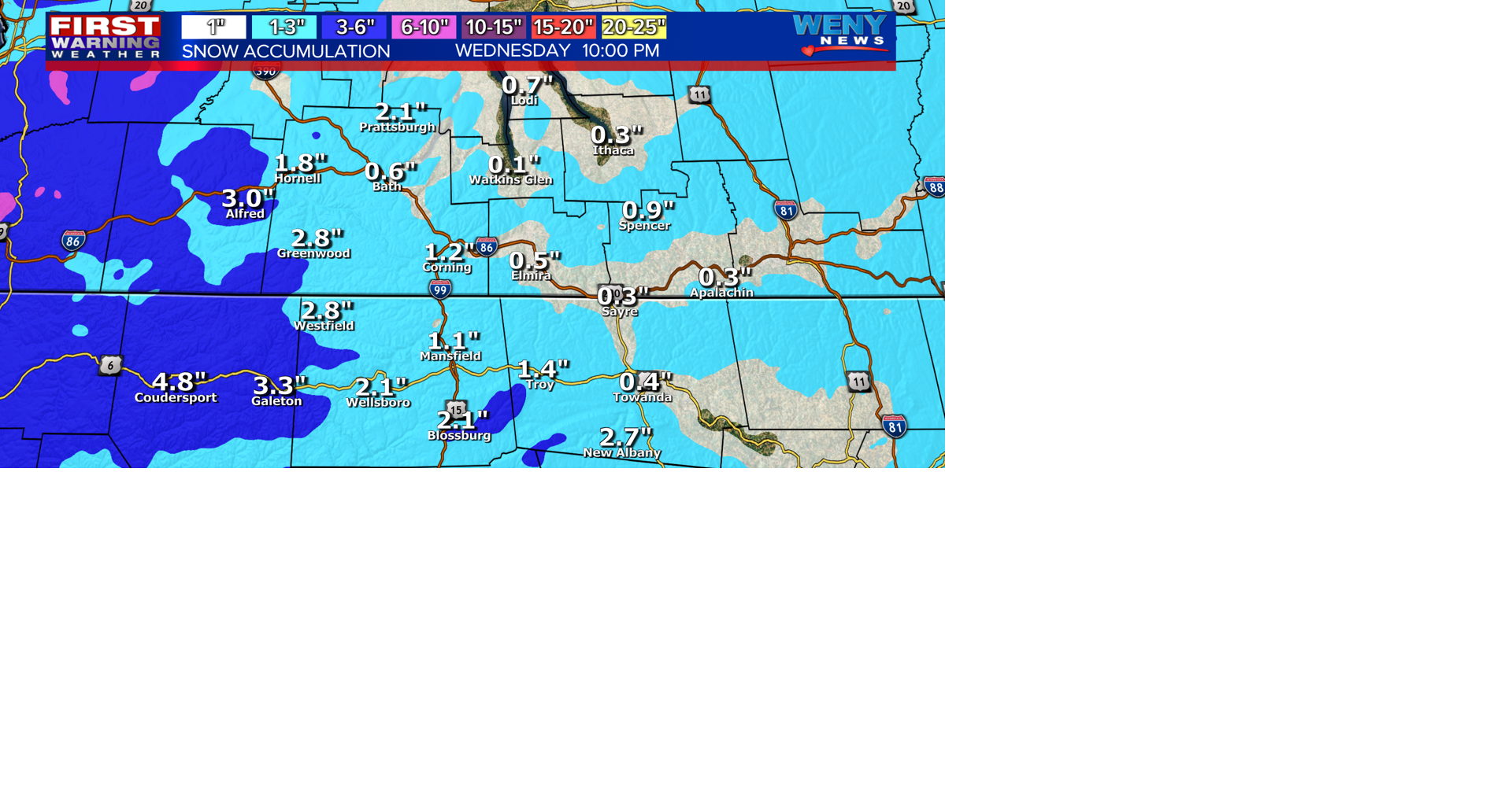 Clouds increasing and staying chilly | News | weny.com