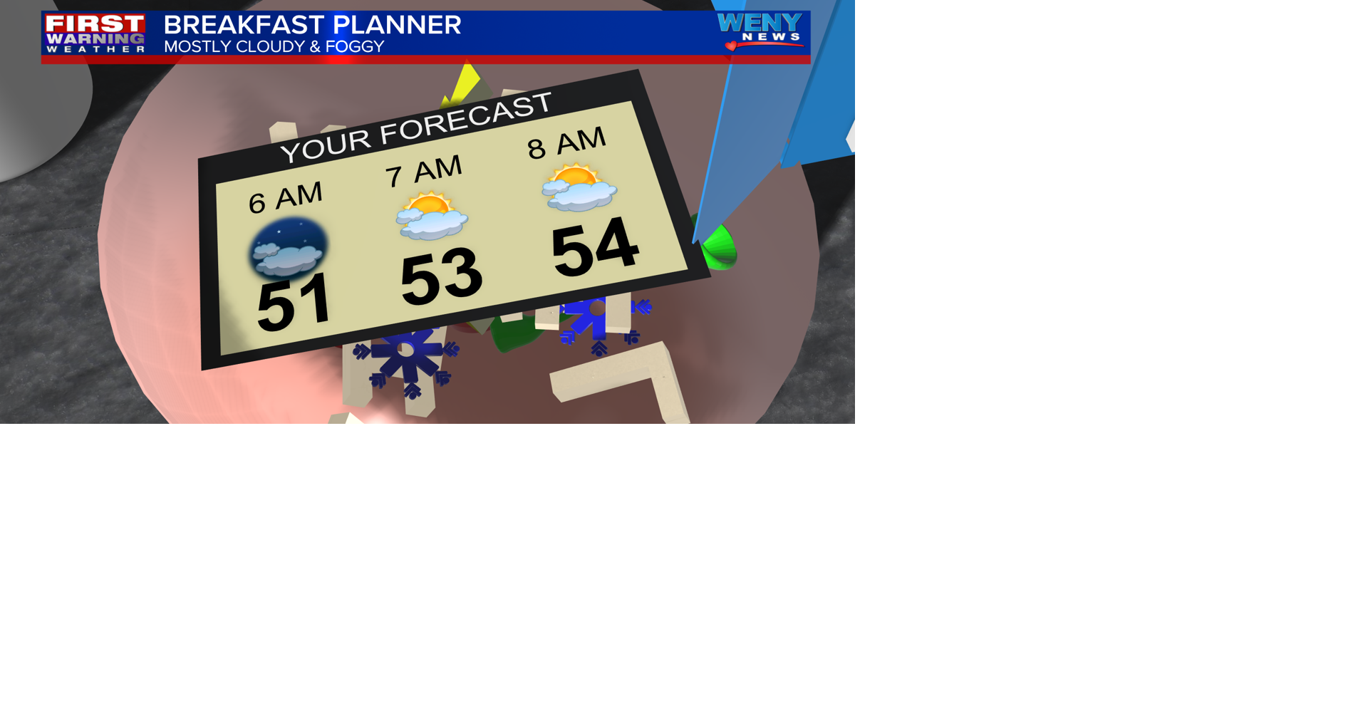 Scattered showers and thunderstorms Wednesday | News | weny.com