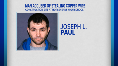 Man accused of stealing copper from Horseheads H.S. construction site ...