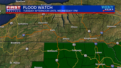 Flood Watch Starting Tuesday Afternoon | | weny.com