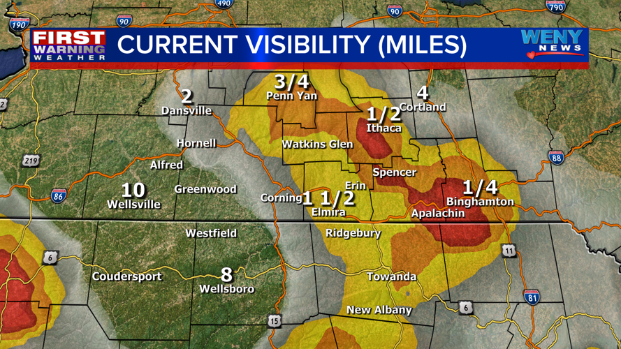 Another foggy start followed by mostly cloudy skies | News | weny.com