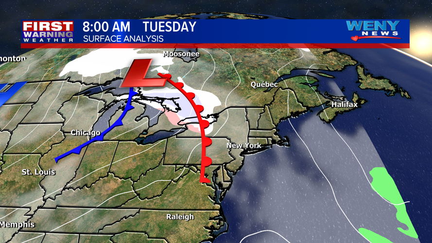 Chance for snow showers | News | weny.com