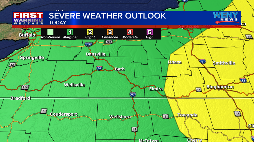 Warm with scattered showers and thunderstorms | News | weny.com