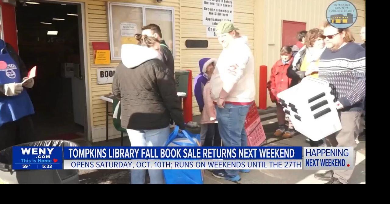 Friends of the Tompkins County Public Library Fall Book Sale returns ...