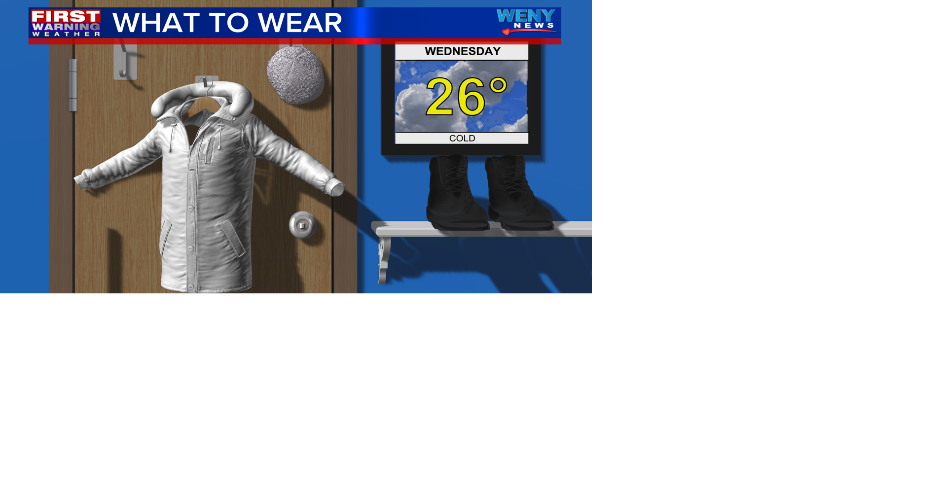 Mostly cloudy and cold | News | weny.com