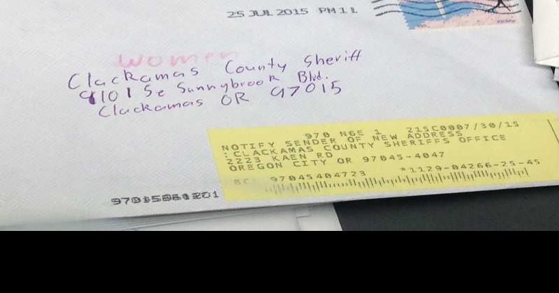 Sheriff's Department gets suspicious letter | News ...